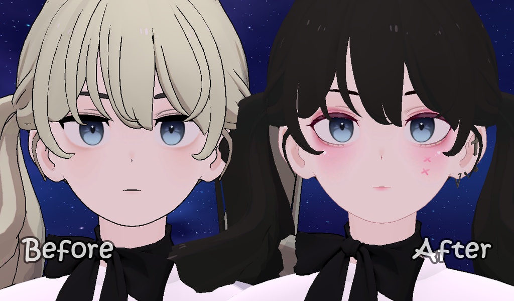 【GRUS】XX涙袋テクスチャ