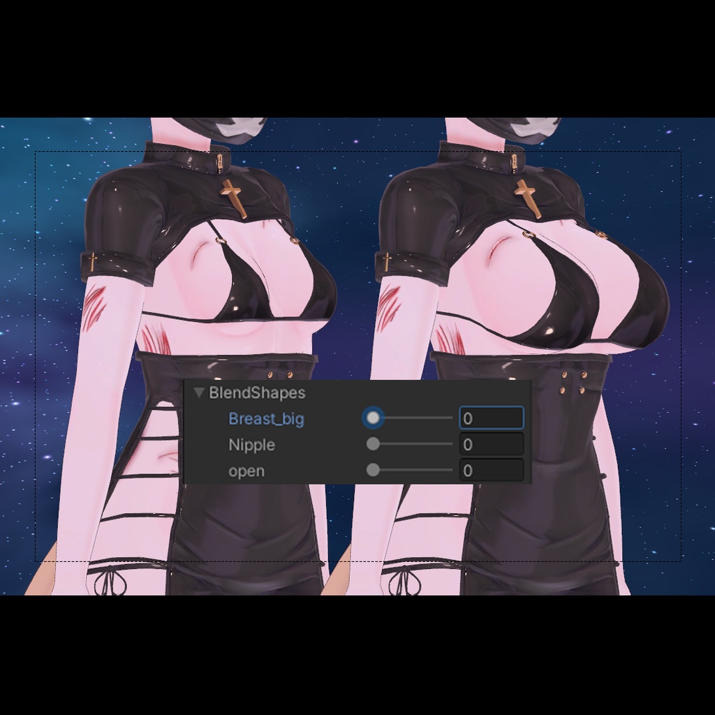 【Airaアイラ】セクシーな革のスーツ❤2色❤