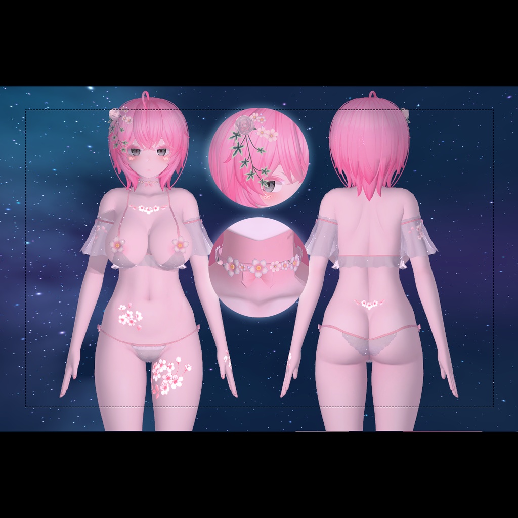 【IMERISイメリス】花の妖精のパジャマセット