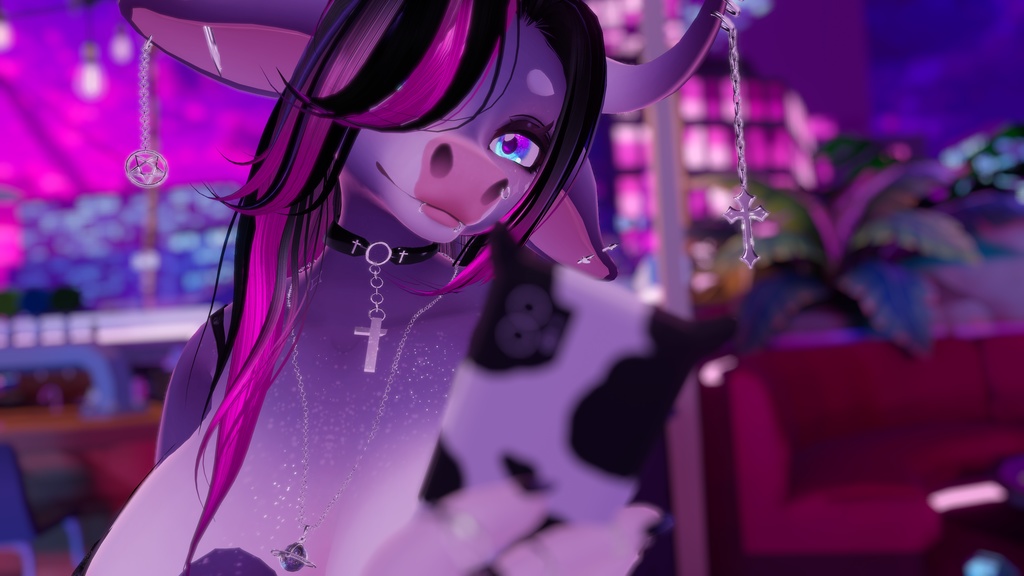 ⊹Moonica☾ - VRChat Avatar (PC+SPS+GoGoLoco)