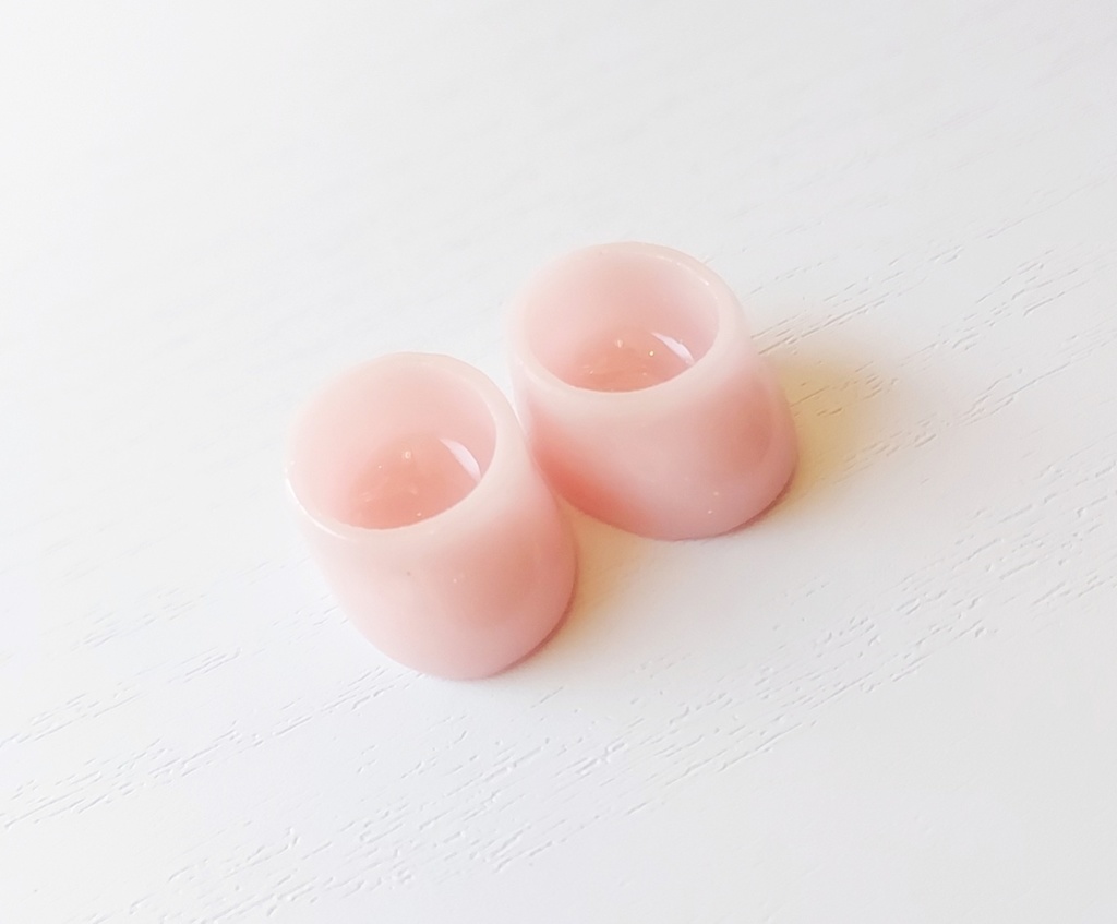 パステルカラーのぬい靴 ピンク