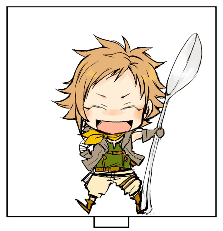 食卓のプロ組アクスタ（スプーン）