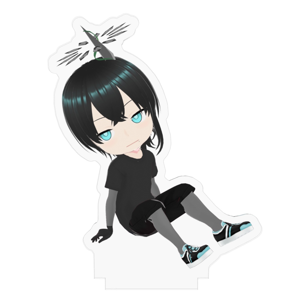 人夢木瞬ミニ3Dモデルアクリルスタンド