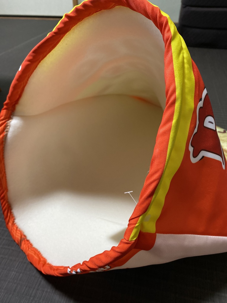 ペット用ポテトチップス寝袋
