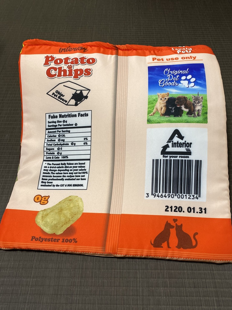 ペット用ポテトチップス寝袋