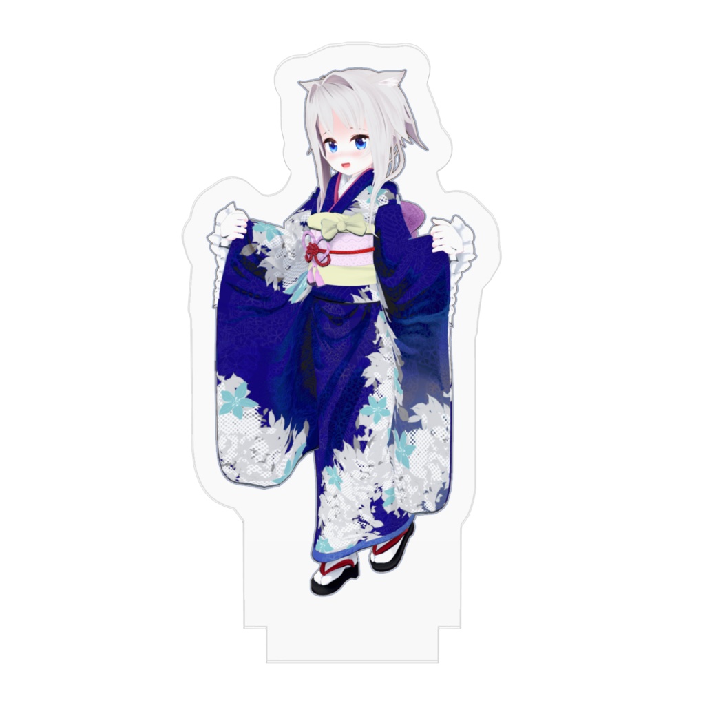 お正月だよ!着物いぬねっこアクリルスタンド