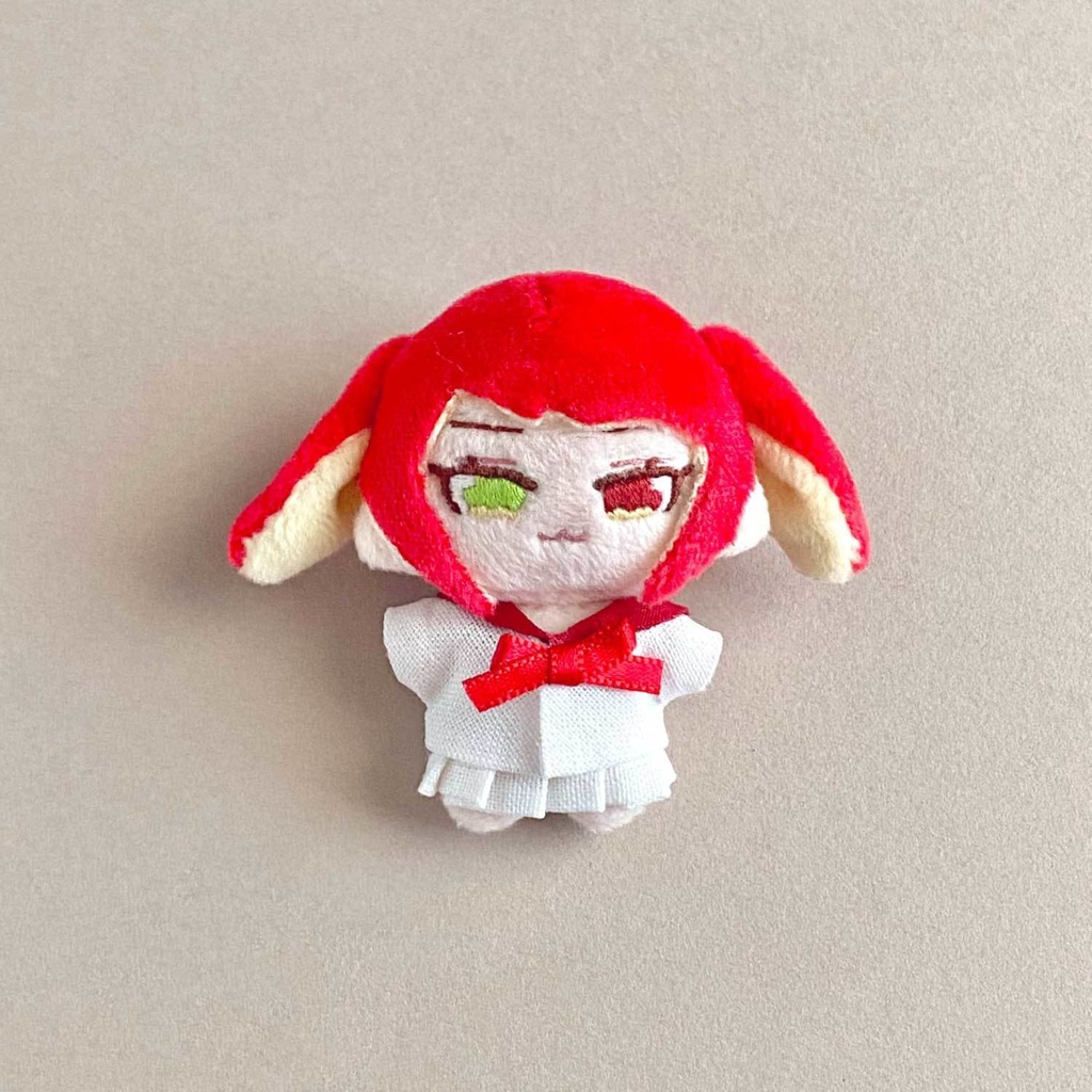 自作ぬい🍎🐰5cmB
