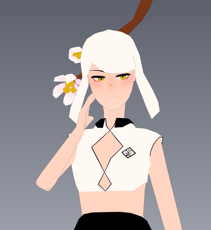 オリジナル3Dモデル「木蓮」