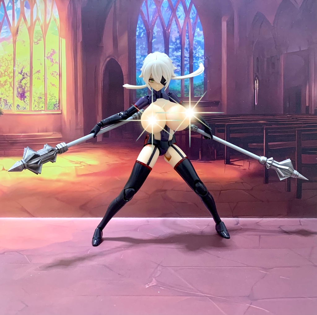 ミニチュア ハンドメイド 武器 メイス アクションフィギュア