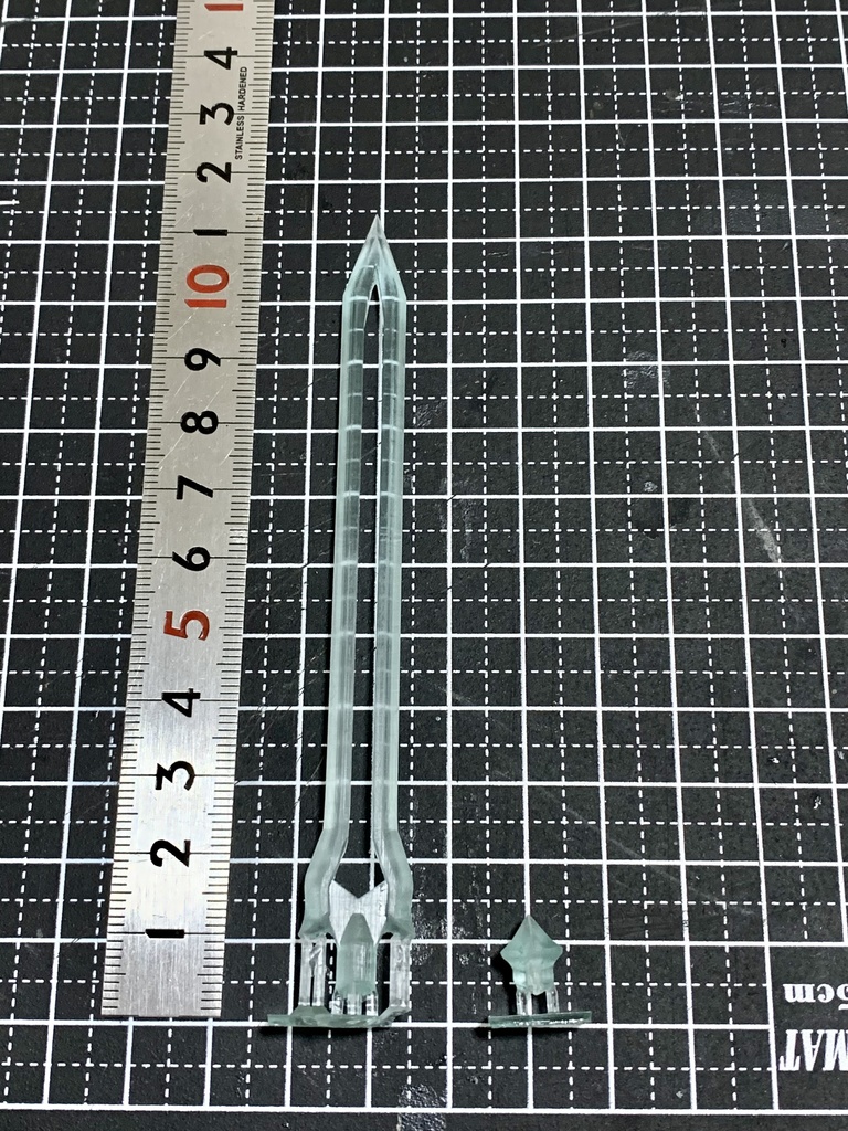 結晶の剣② アクションフィギュア ミニチュア 武器