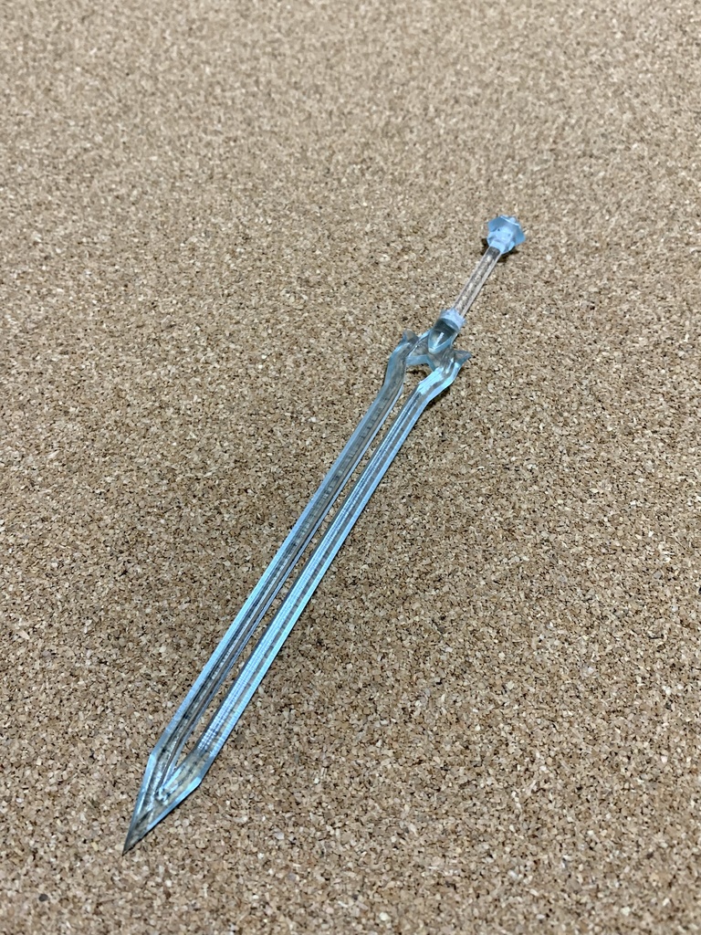 結晶の剣② アクションフィギュア ミニチュア 武器