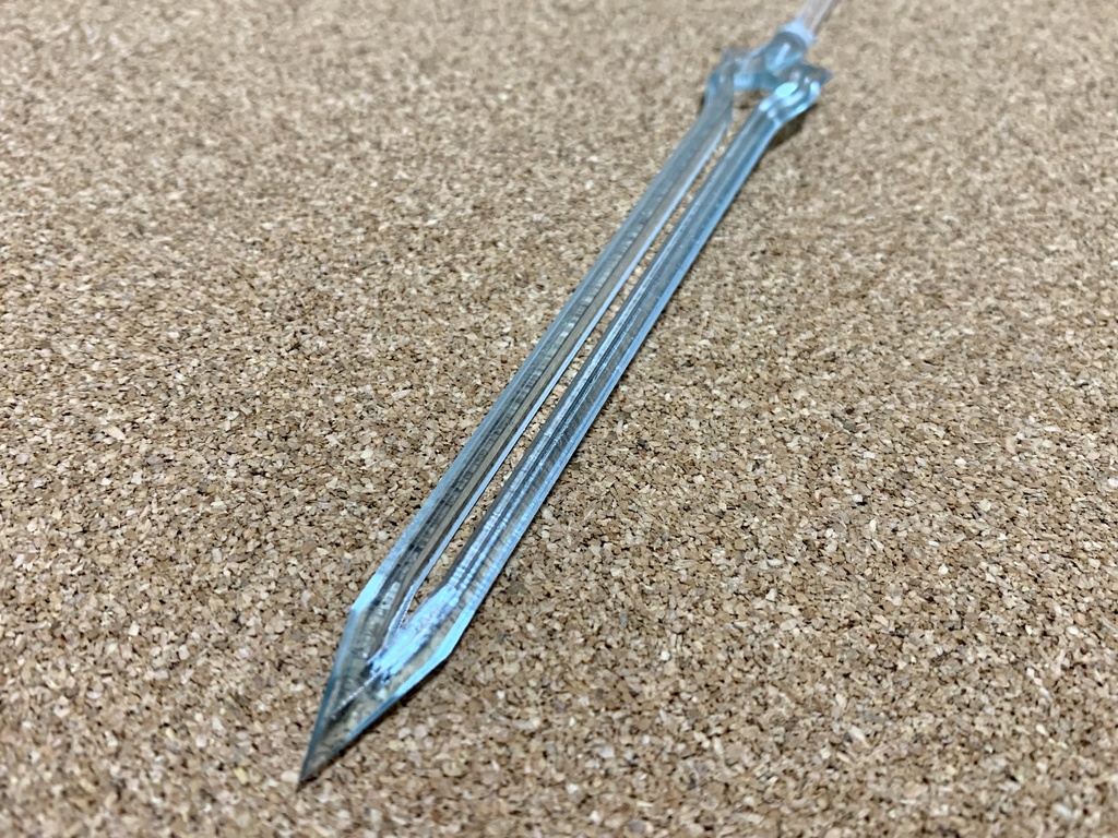 結晶の剣② アクションフィギュア ミニチュア 武器