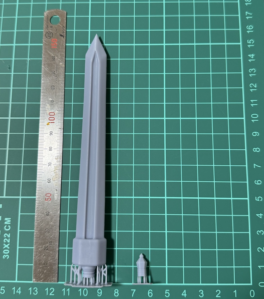 グレートソード(1/10〜1/12スケール対応/アクションフィギュア用ミニチュア武器)