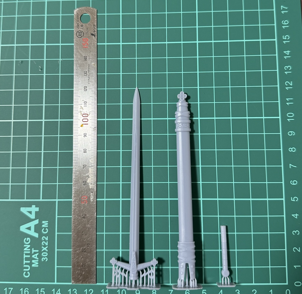 クレイモア(1/10〜1/12スケール対応/アクションフィギュア用ミニチュア武器)