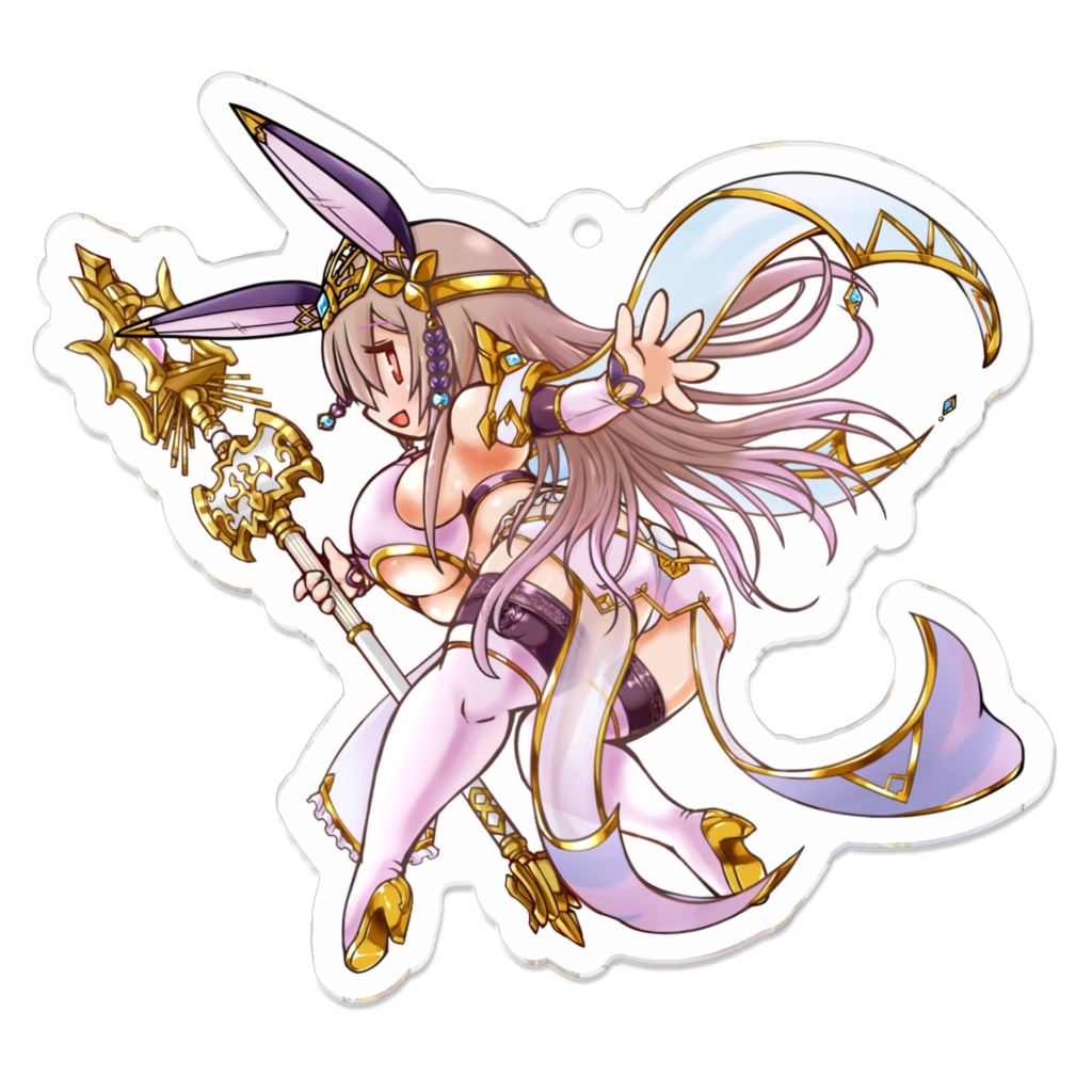 アナンダライトアクリルキーホルダー70×70mm