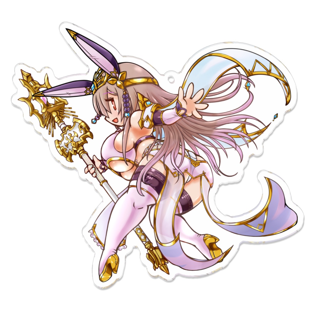 アナンダライトアクリルキーホルダー100mm×100mm