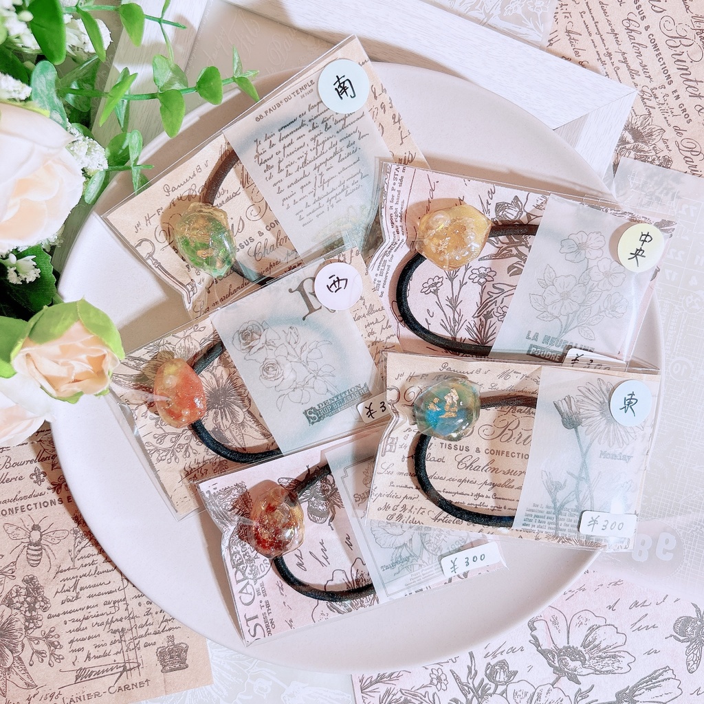 各国イメージヘアゴム