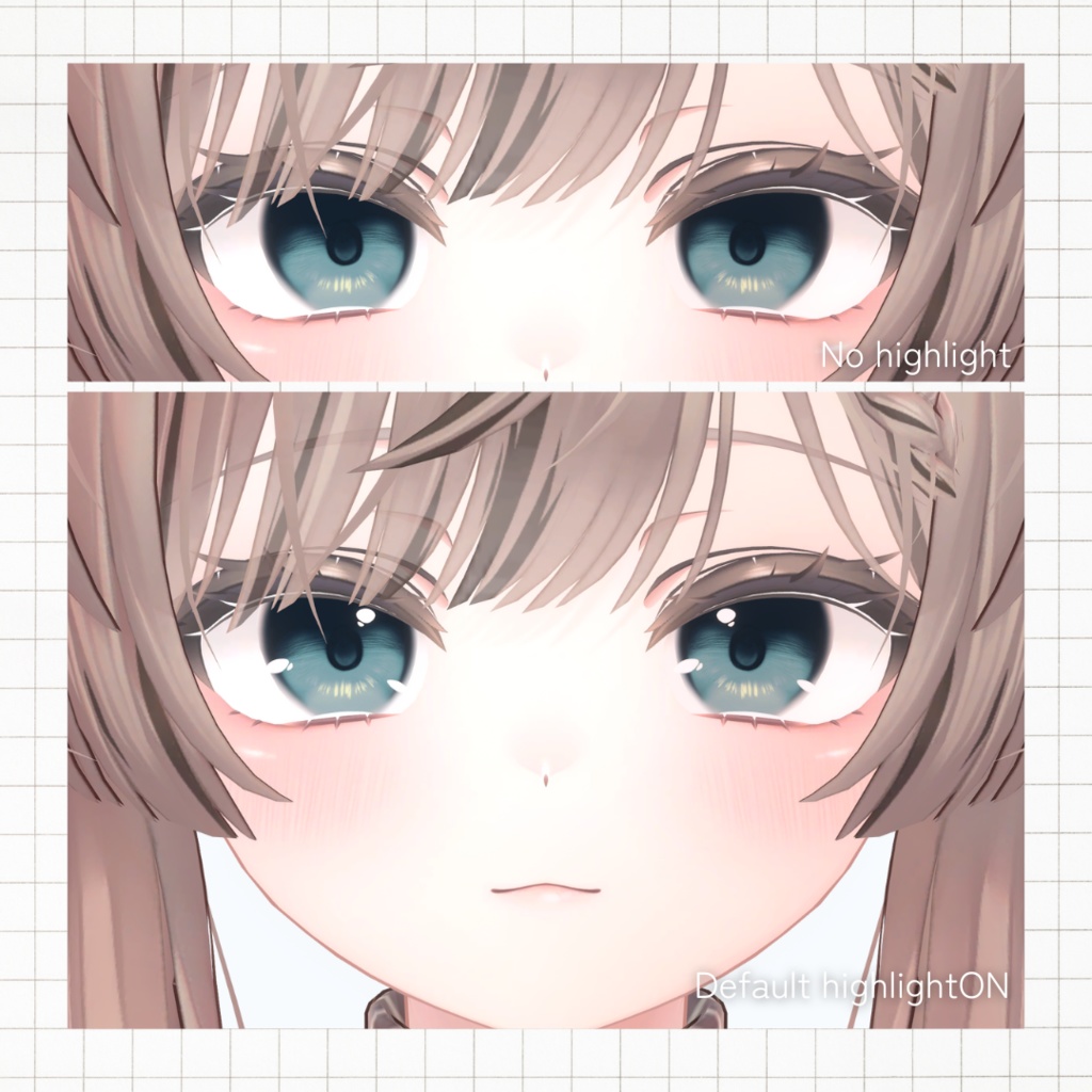 【無料版有り】&Eye texture【#andMILKvrc】