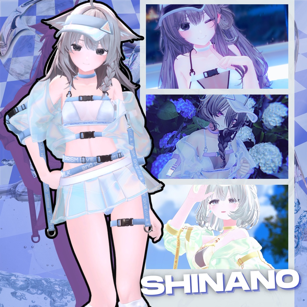 【15アバター対応】𝐏𝐑𝐈𝐒𝐌 𝐃𝐈𝐕𝐄【#andMILKvrc】