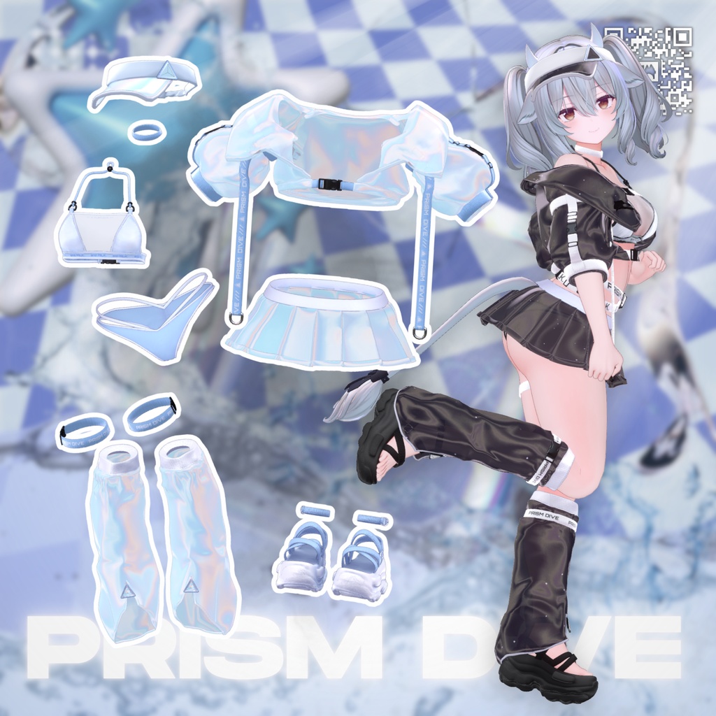 【15アバター対応】𝐏𝐑𝐈𝐒𝐌 𝐃𝐈𝐕𝐄【#andMILKvrc】