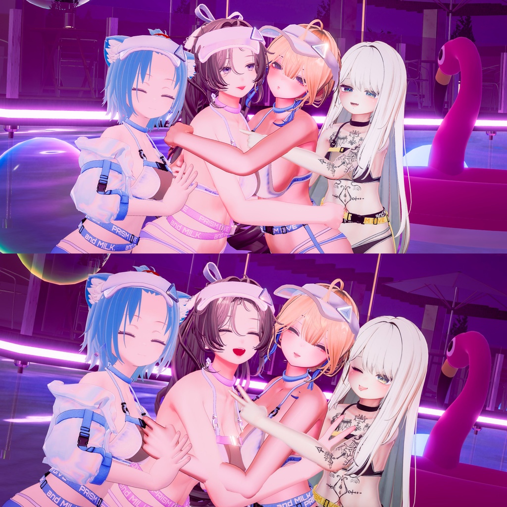 【15アバター対応】𝐏𝐑𝐈𝐒𝐌 𝐃𝐈𝐕𝐄【#andMILKvrc】