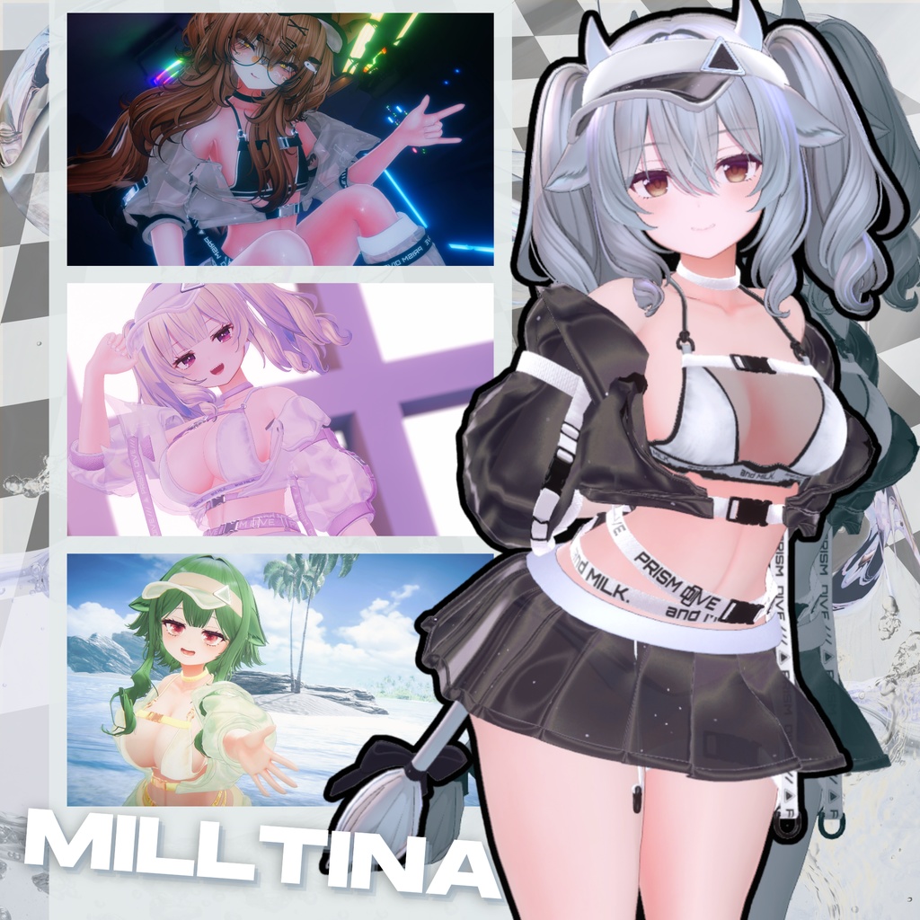 【15アバター対応】𝐏𝐑𝐈𝐒𝐌 𝐃𝐈𝐕𝐄【#andMILKvrc】