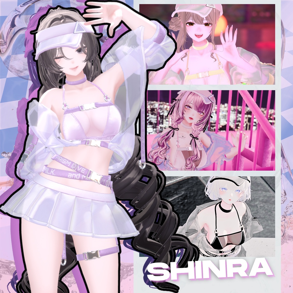 【15アバター対応】𝐏𝐑𝐈𝐒𝐌 𝐃𝐈𝐕𝐄【#andMILKvrc】