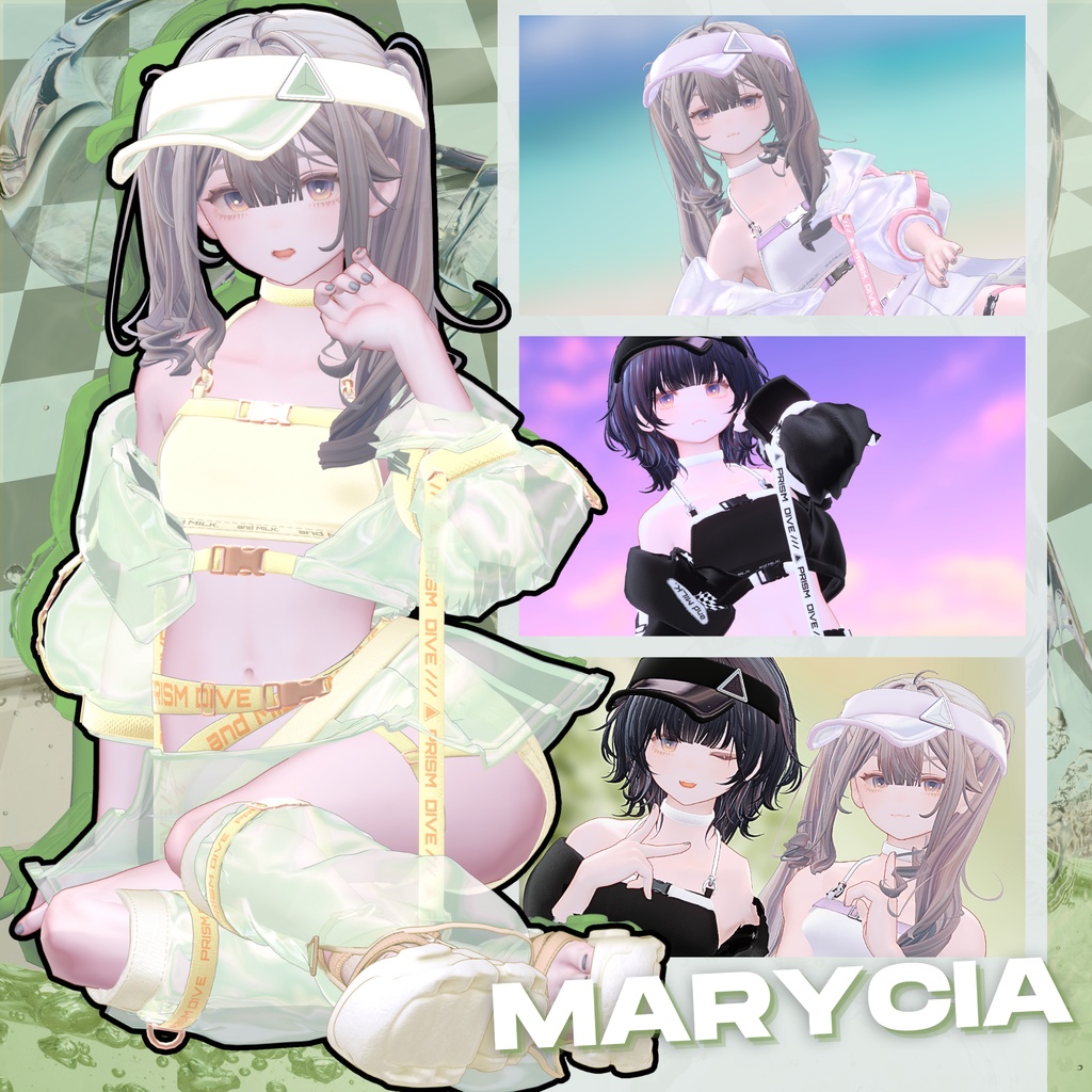 【15アバター対応】𝐏𝐑𝐈𝐒𝐌 𝐃𝐈𝐕𝐄【#andMILKvrc】