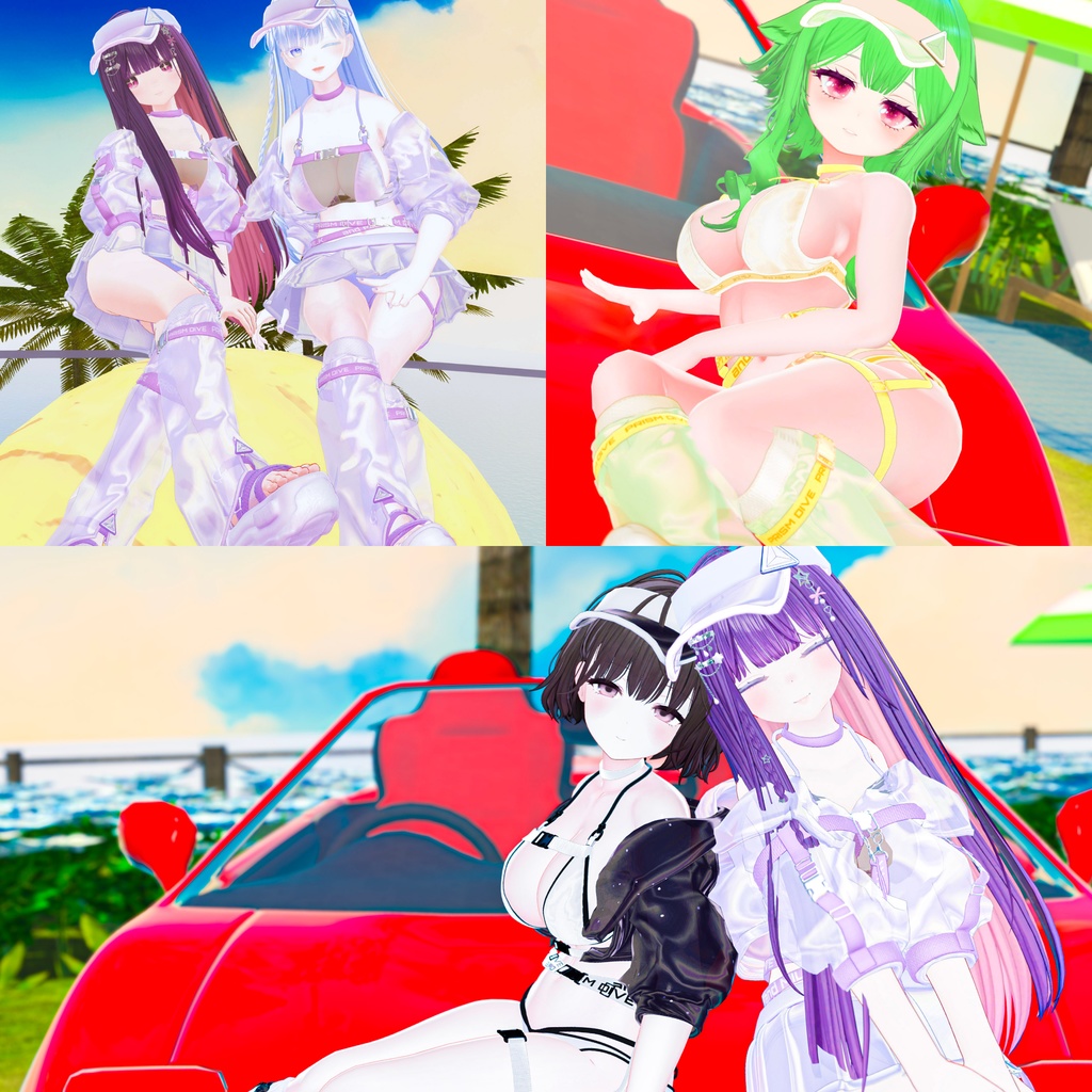 【15アバター対応】𝐏𝐑𝐈𝐒𝐌 𝐃𝐈𝐕𝐄【#andMILKvrc】