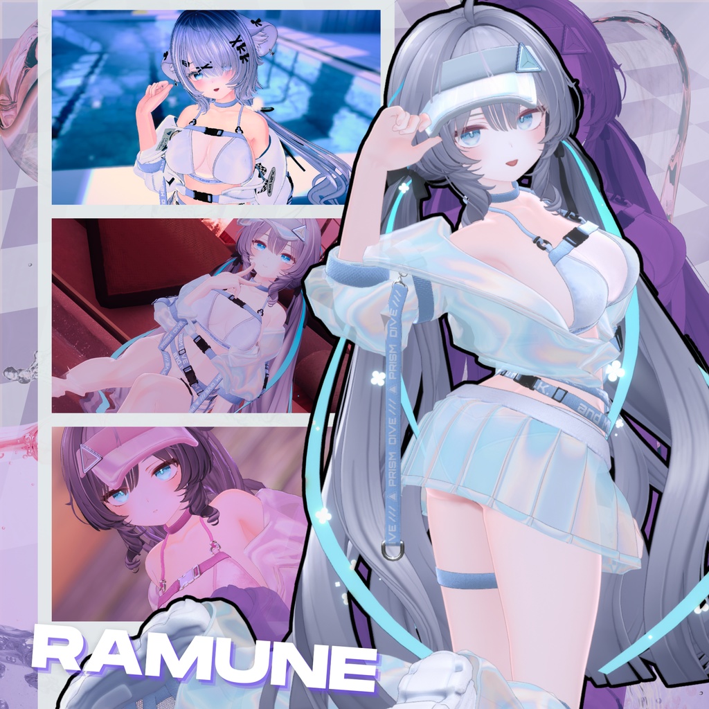 SALE✨【16アバター対応】𝐏𝐑𝐈𝐒𝐌 𝐃𝐈𝐕𝐄【#andMILKvrc】