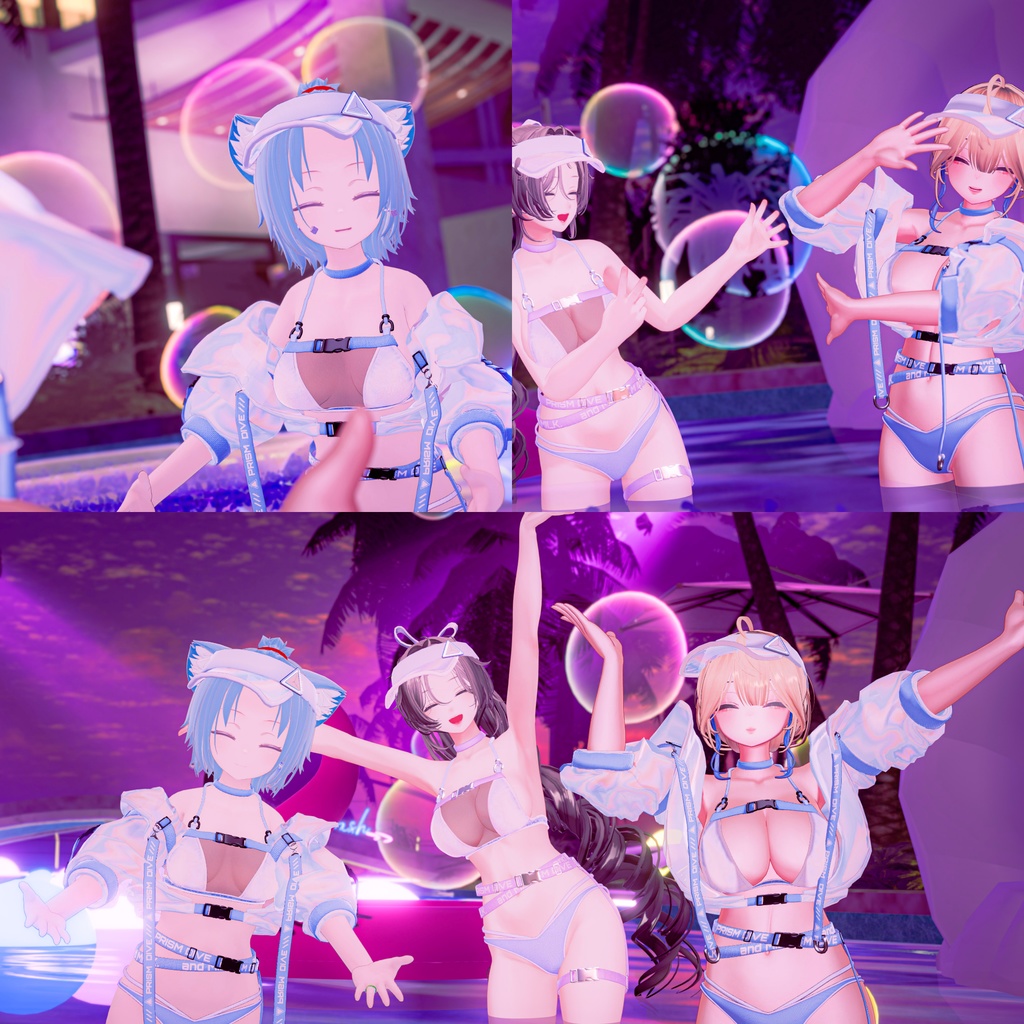 【15アバター対応】𝐏𝐑𝐈𝐒𝐌 𝐃𝐈𝐕𝐄【#andMILKvrc】