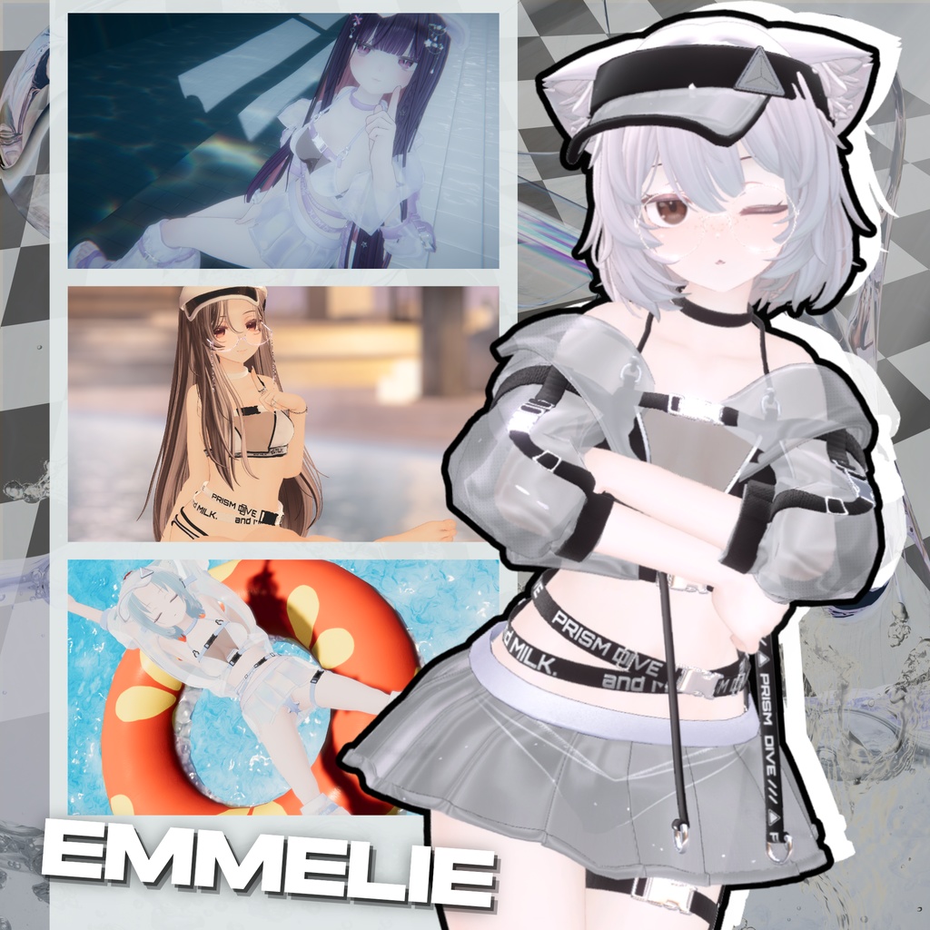 【15アバター対応】𝐏𝐑𝐈𝐒𝐌 𝐃𝐈𝐕𝐄【#andMILKvrc】