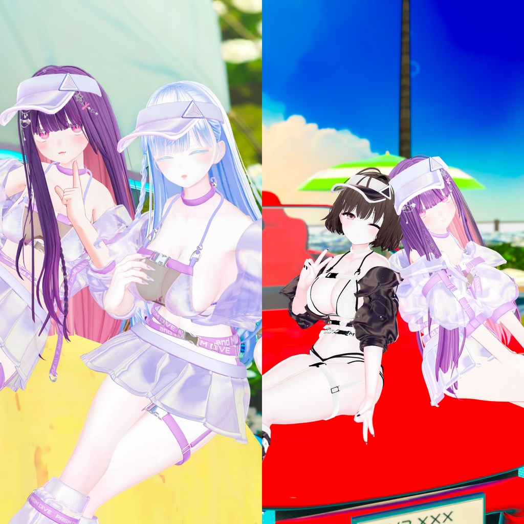 【15アバター対応】𝐏𝐑𝐈𝐒𝐌 𝐃𝐈𝐕𝐄【#andMILKvrc】