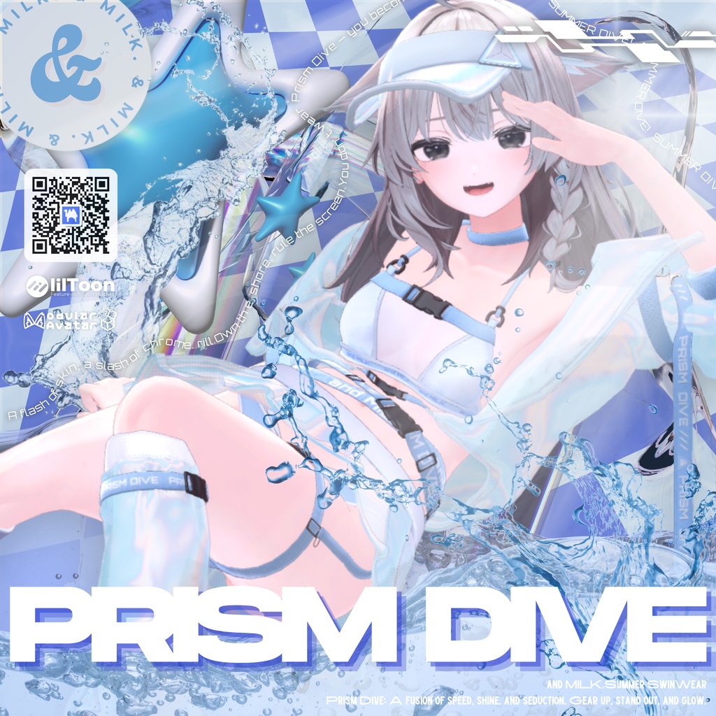 【5アバター対応】𝐏𝐑𝐈𝐒𝐌 𝐃𝐈𝐕𝐄【#andMILKvrc】