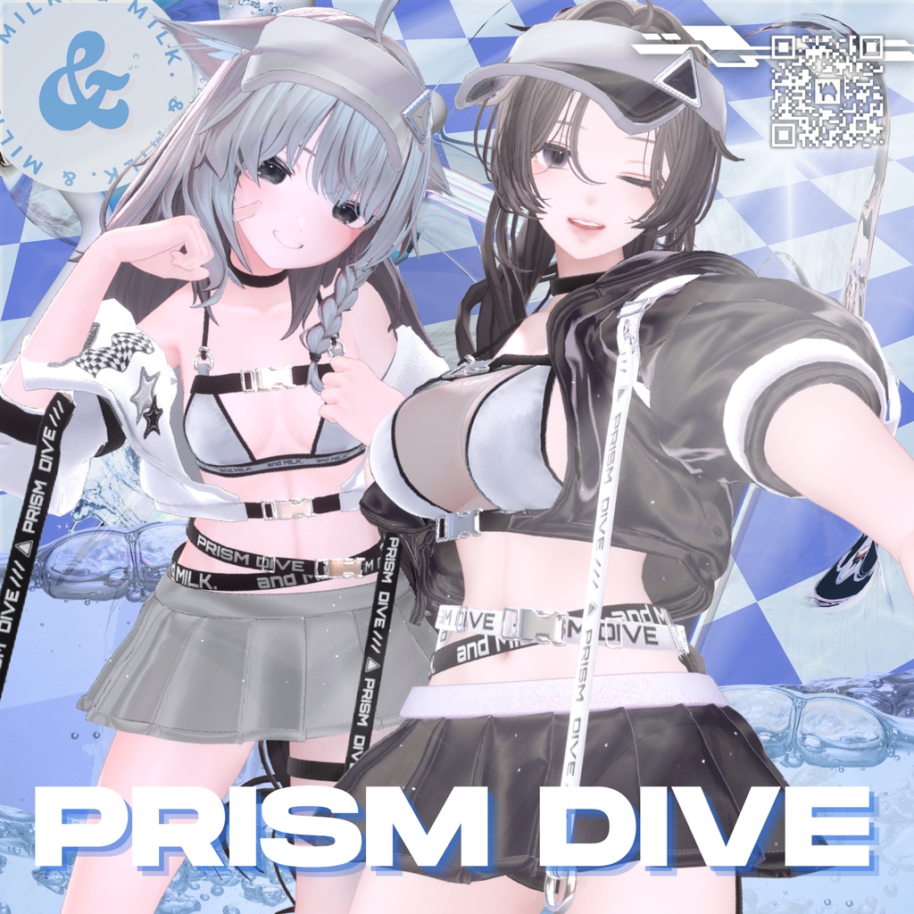 【15アバター対応】𝐏𝐑𝐈𝐒𝐌 𝐃𝐈𝐕𝐄【#andMILKvrc】