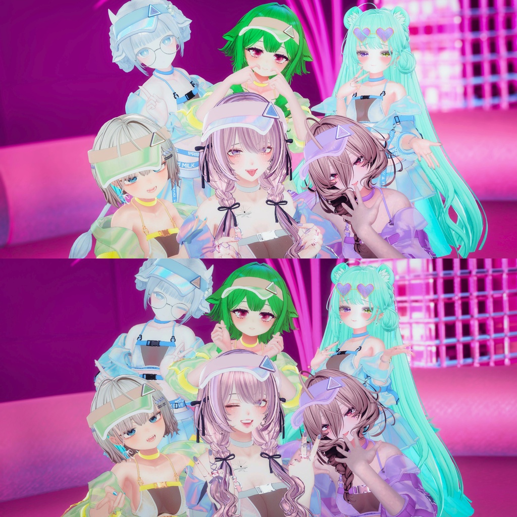 【15アバター対応】𝐏𝐑𝐈𝐒𝐌 𝐃𝐈𝐕𝐄【#andMILKvrc】