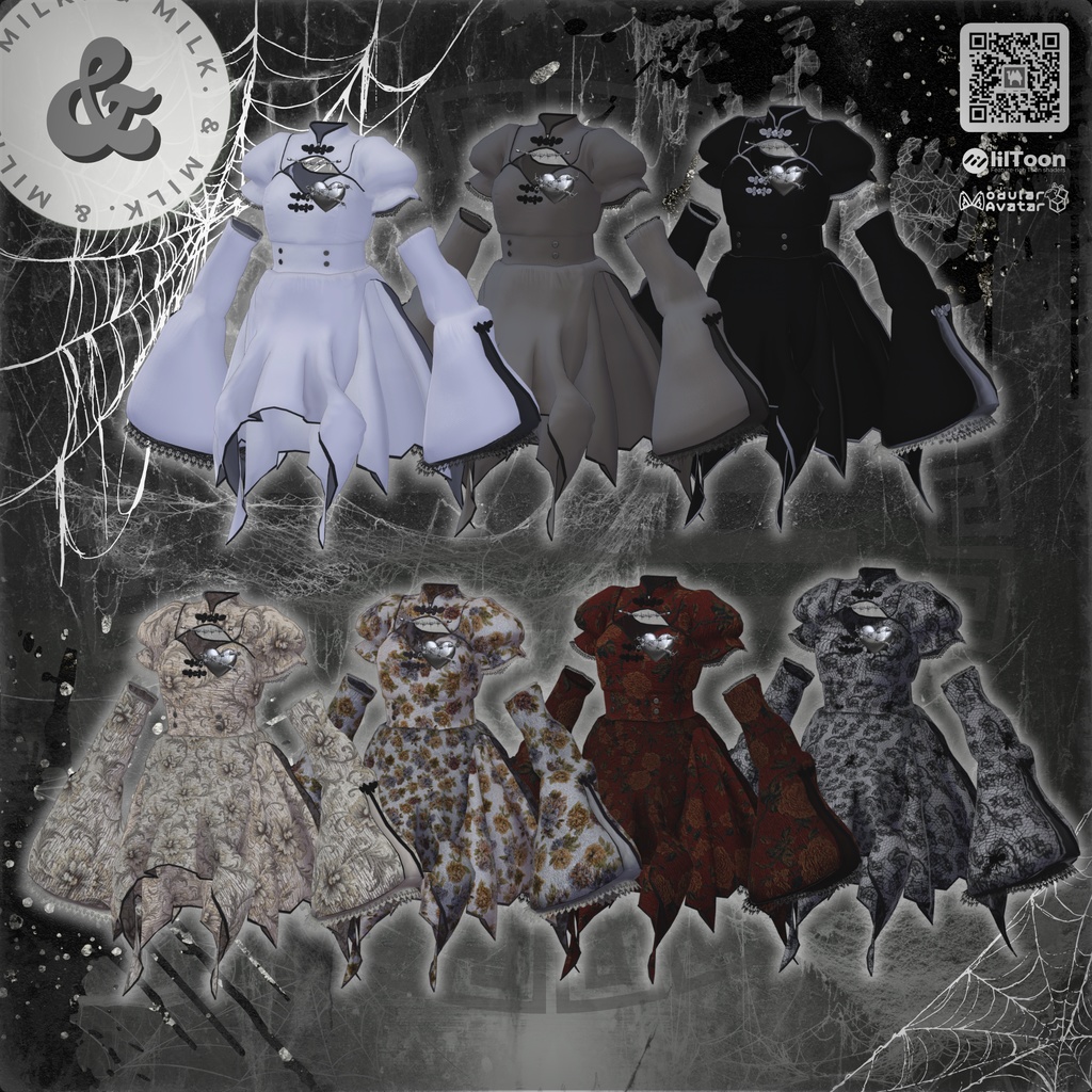 【15アバター対応】𝑫𝒆𝒂𝒅𝒍𝒚𝑮𝒓𝒂𝒄𝒆【#andMILKvrc】