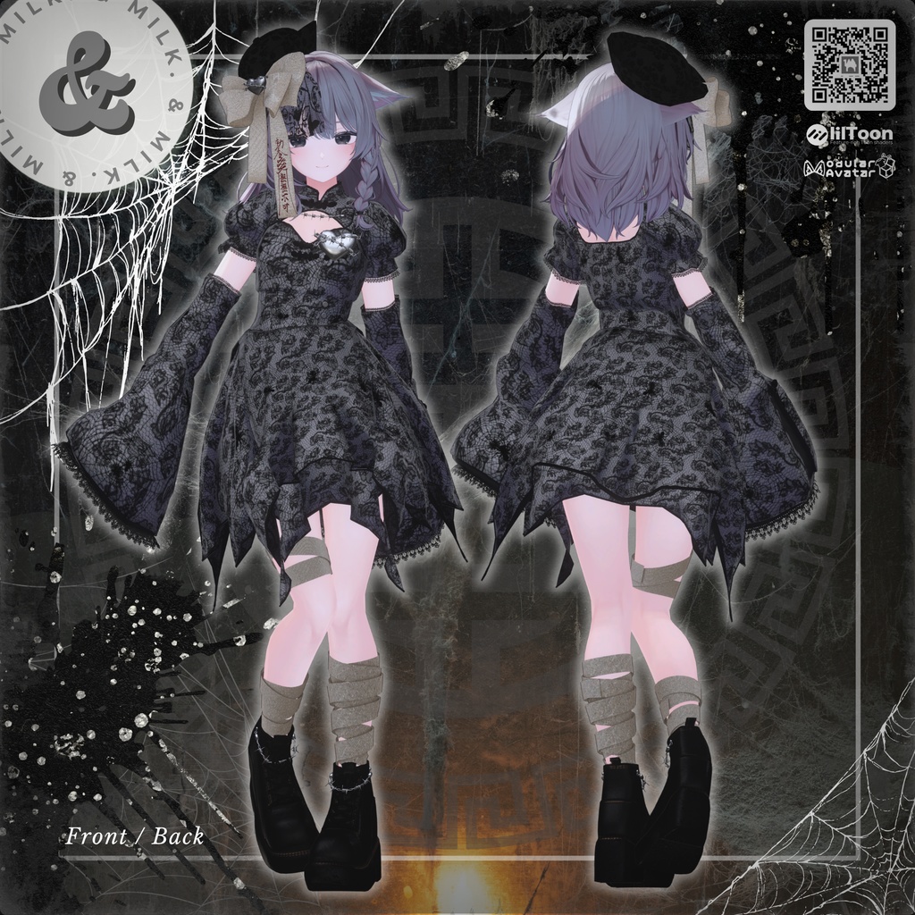 【15アバター対応】𝑫𝒆𝒂𝒅𝒍𝒚𝑮𝒓𝒂𝒄𝒆【#andMILKvrc】