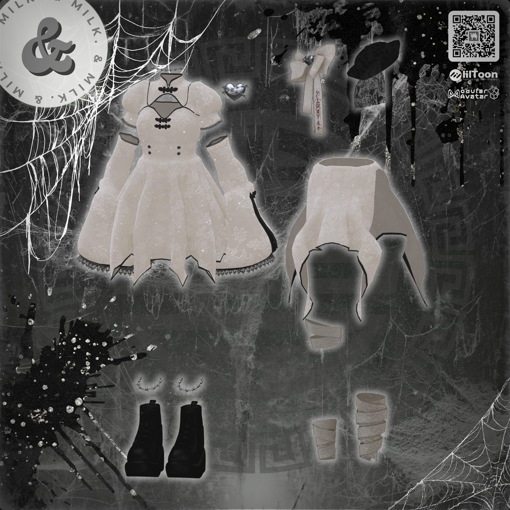 【15アバター対応】𝑫𝒆𝒂𝒅𝒍𝒚𝑮𝒓𝒂𝒄𝒆【#andMILKvrc】