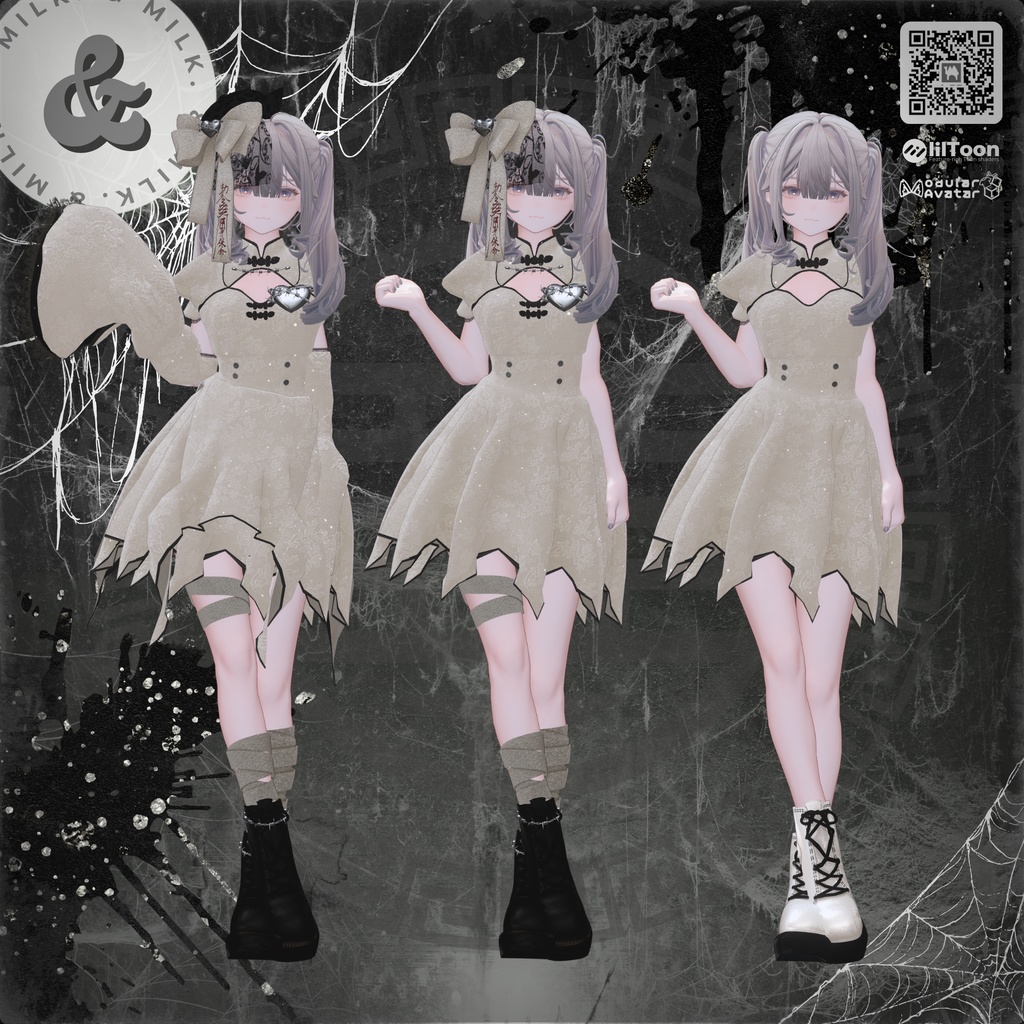 【15アバター対応】𝑫𝒆𝒂𝒅𝒍𝒚𝑮𝒓𝒂𝒄𝒆【#andMILKvrc】