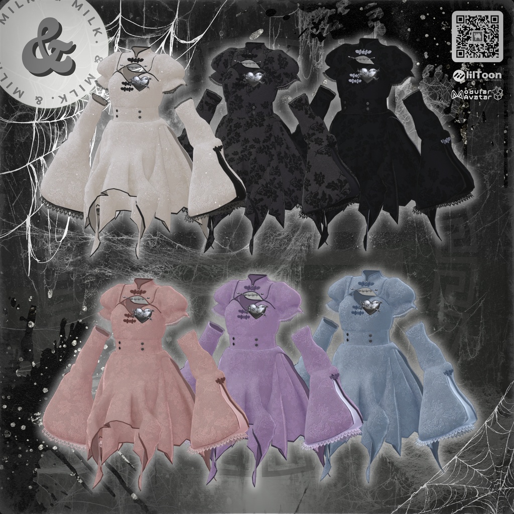 【15アバター対応】𝑫𝒆𝒂𝒅𝒍𝒚𝑮𝒓𝒂𝒄𝒆【#andMILKvrc】