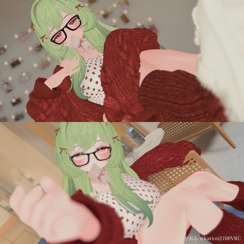 【複数アバター対応】𝙼𝚒𝚕𝚔𝚝𝚘𝚞𝚌𝚑𝙱𝚎𝚊𝚛【#andMILKvrc】