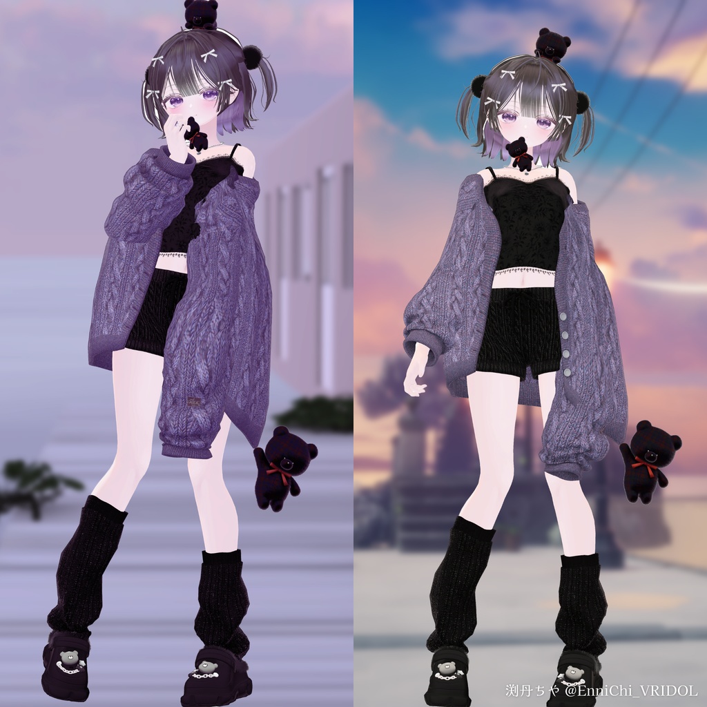 【複数アバター対応】𝙼𝚒𝚕𝚔𝚝𝚘𝚞𝚌𝚑𝙱𝚎𝚊𝚛【#andMILKvrc】