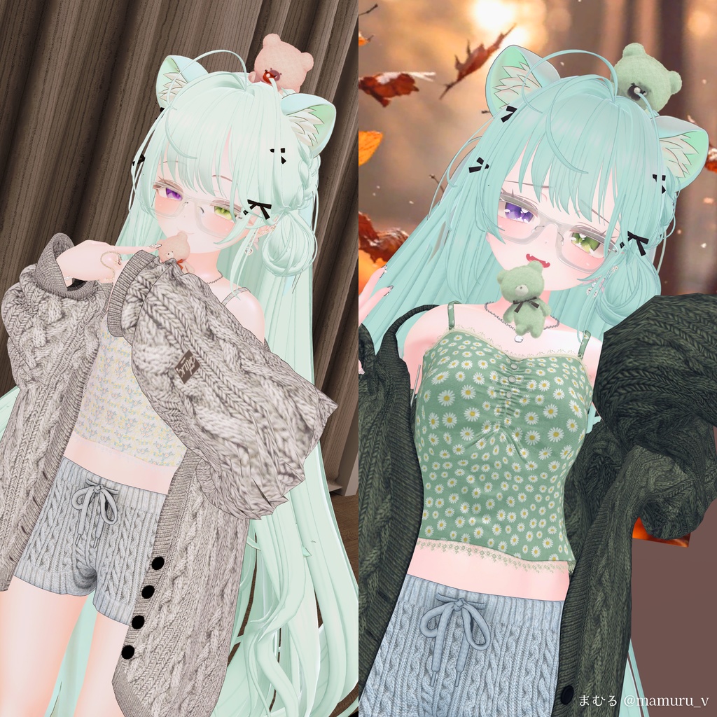 【複数アバター対応】𝙼𝚒𝚕𝚔𝚝𝚘𝚞𝚌𝚑𝙱𝚎𝚊𝚛【#andMILKvrc】