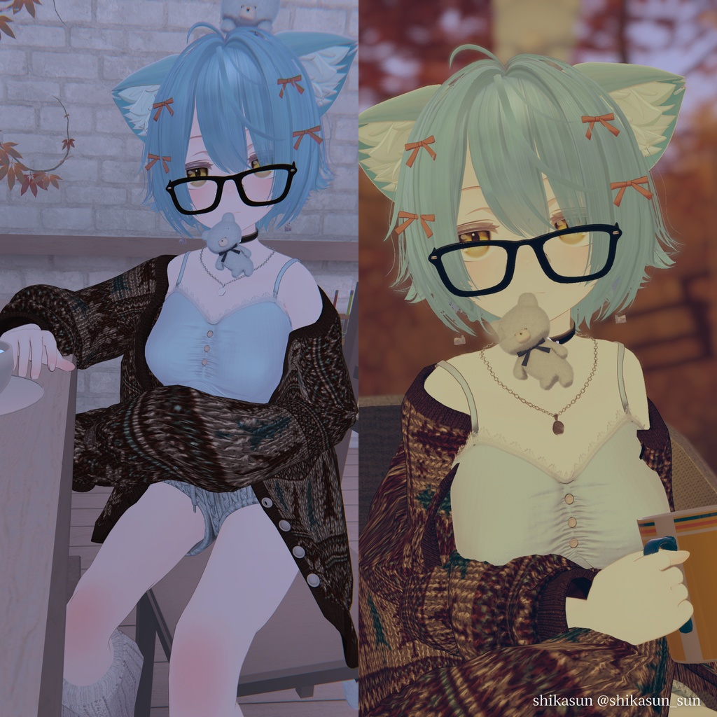 【複数アバター対応】𝙼𝚒𝚕𝚔𝚝𝚘𝚞𝚌𝚑𝙱𝚎𝚊𝚛【#andMILKvrc】