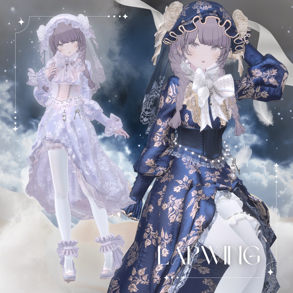 🐏SALE🐏【複数アバター対応】Dreamy Sheep【#andMILKvrc】