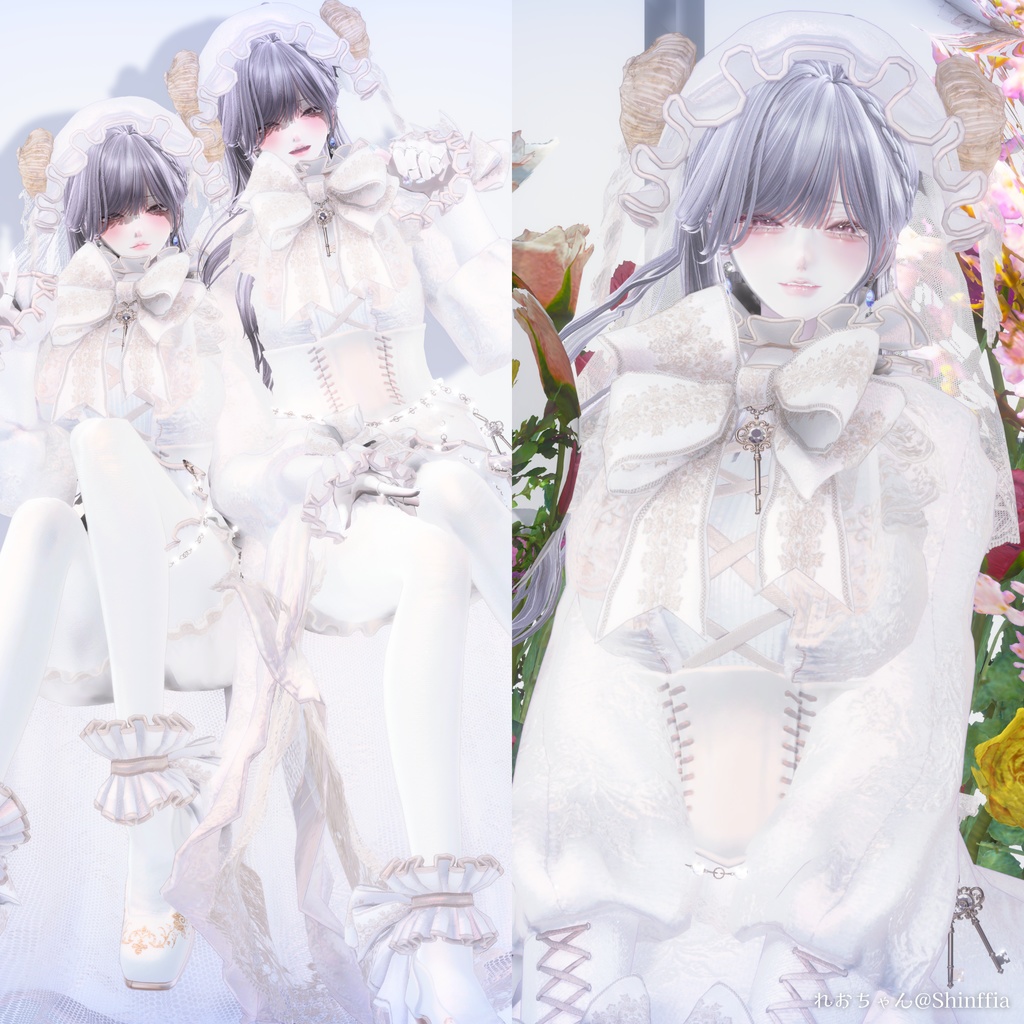 🐏SALE🐏【複数アバター対応】Dreamy Sheep【#andMILKvrc】