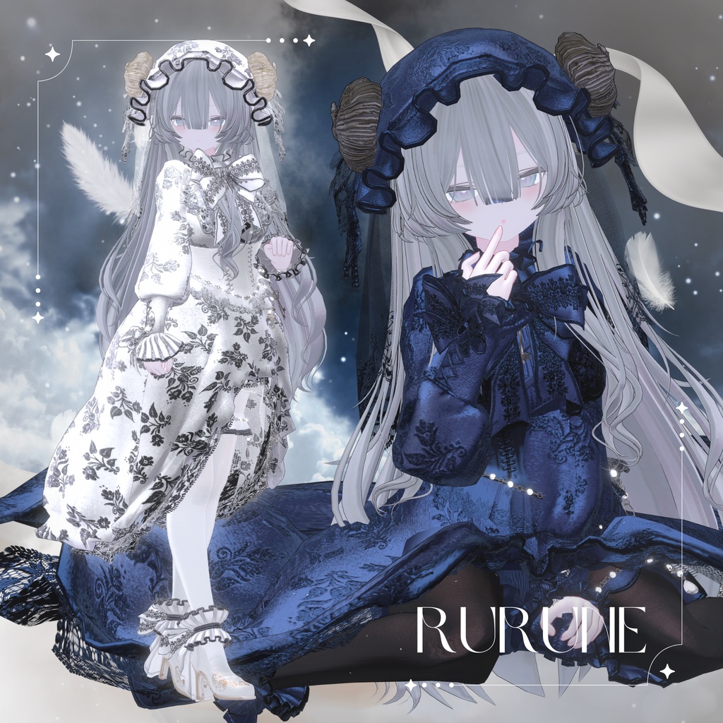 【複数アバター対応】Dreamy Sheep【#andMILKvrc】