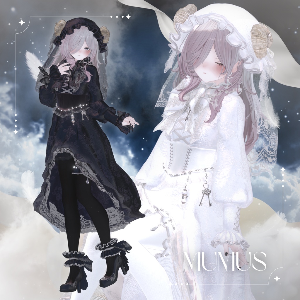 【複数アバター対応】Dreamy Sheep【#andMILKvrc】