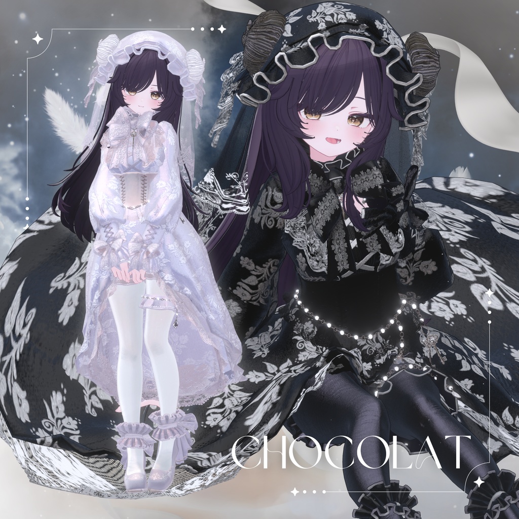 【複数アバター対応】Dreamy Sheep【#andMILKvrc】